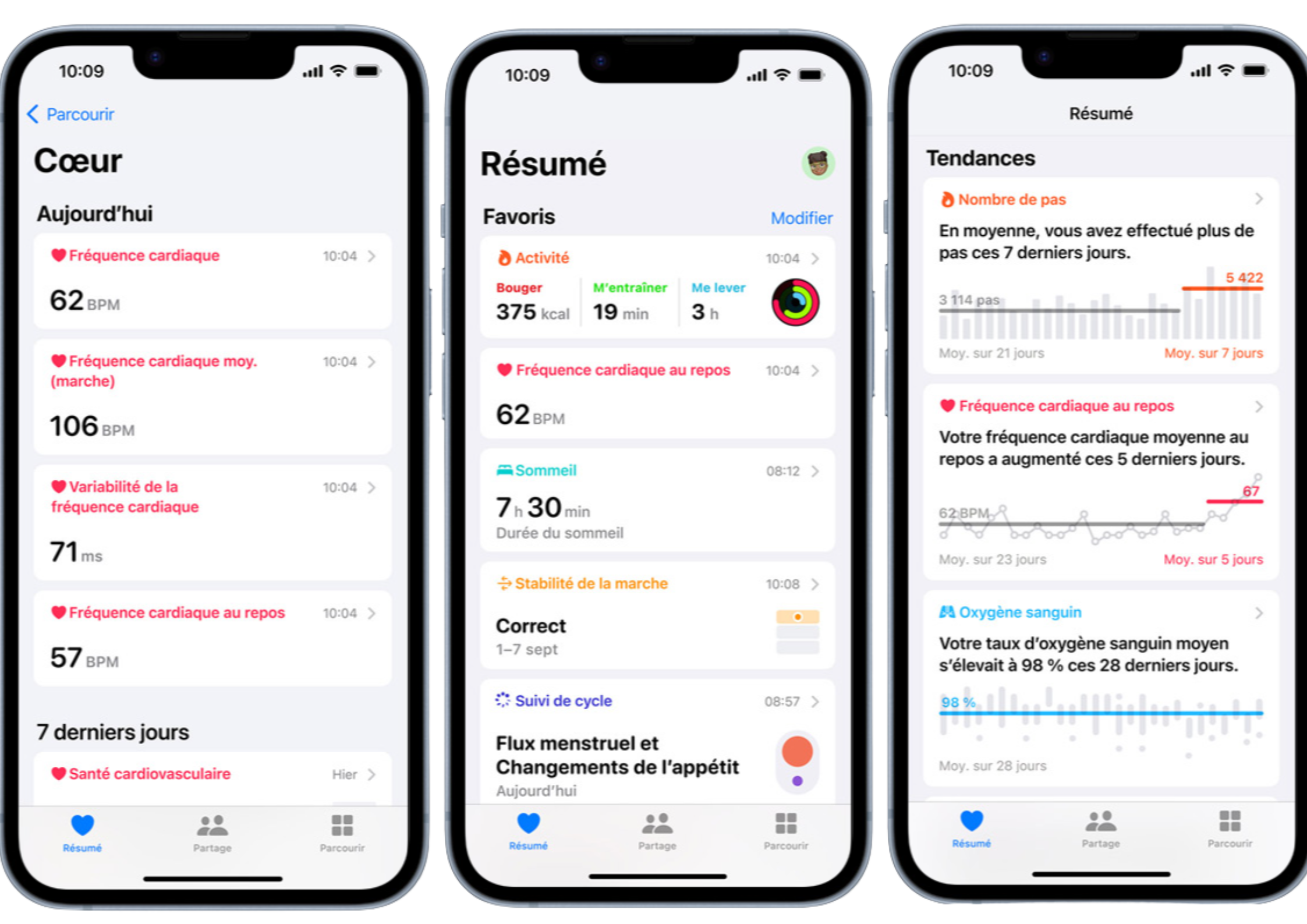 app sante apple watch 7
